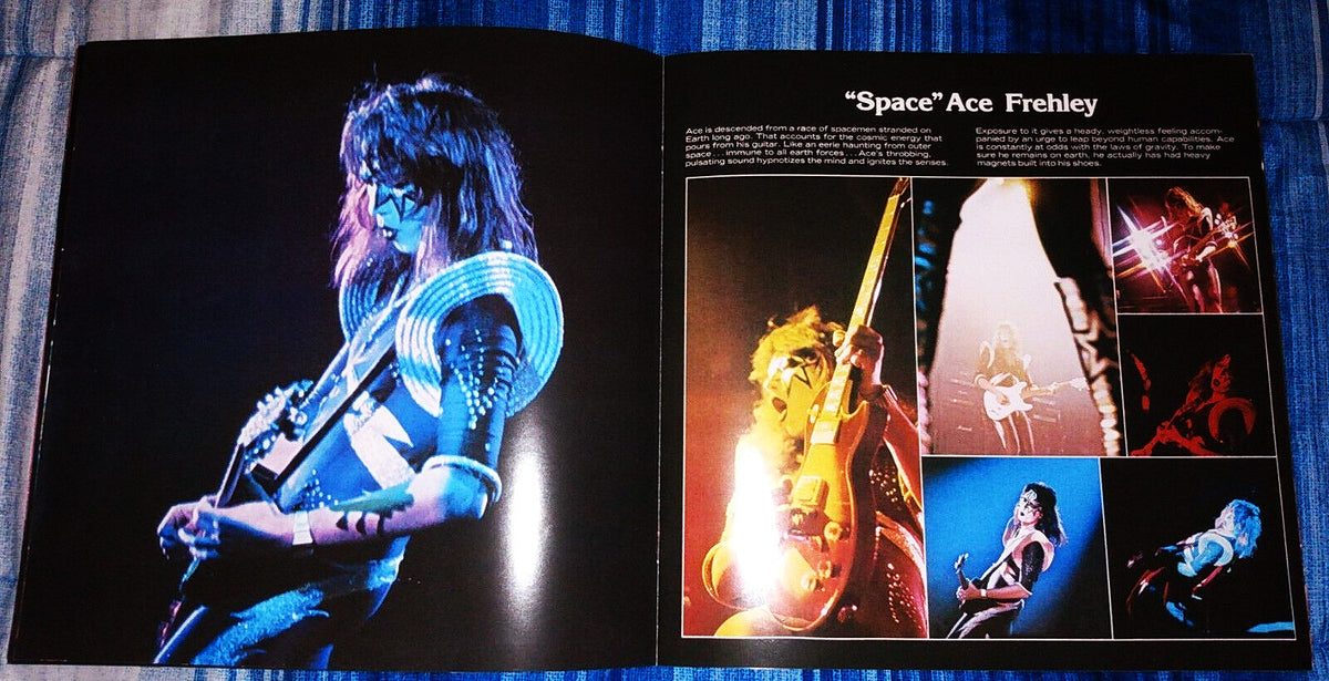 Kiss On Tour-1976 (First Kiss Tourbook on Alive Tour) 50th Commemorative  Edition