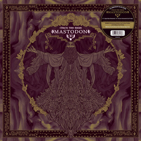 Mastodon Crack The Skye (15th Anniversary Deluxe Edition) Gold Vinyl, Blu-Ray, Poster, etc. (10-4)