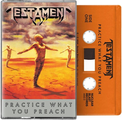 Testament Practice What You Preach - Orange Cassette