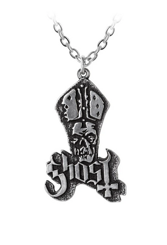 Ghost Opus Eponymous Pewter Necklace