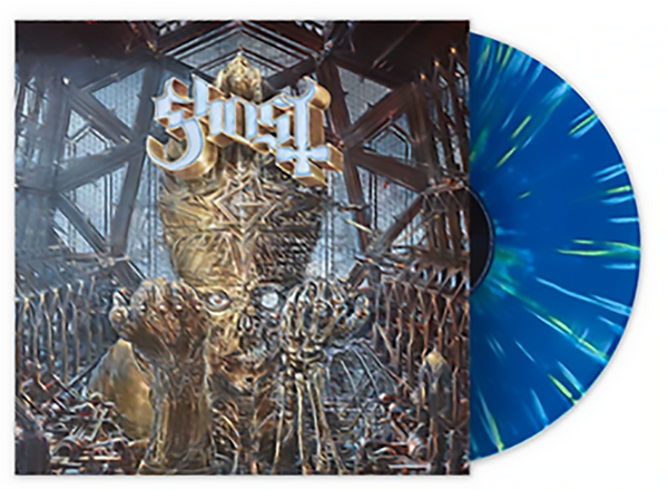 Ghost Impera Blue-White-Yellow Splatter Vinyl