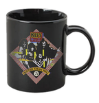 Kiss Hotter Than Hell Coffee Mug (all black background)