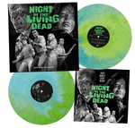 Night of the Living Dead 180 gram double LP “Ghoul Green & Blue” hand pour colored vinyl