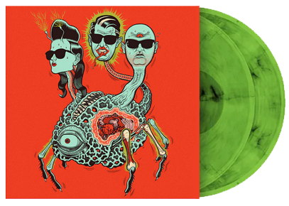 Puscifer Global Probing Live Green & Black Colored Vinyl