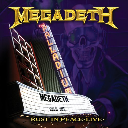 Megadeth Rust in Peace Live CD | Papa's Rock and Roll Parlor