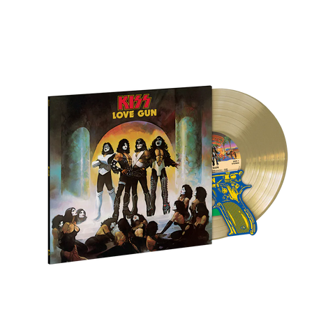 Kiss LOVE GUN 45th ANNIVERSARY GOLD LP