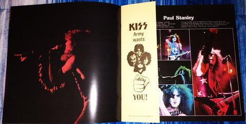 Kiss On Tour-1976 (First Kiss Tourbook on Alive Tour) 50th 